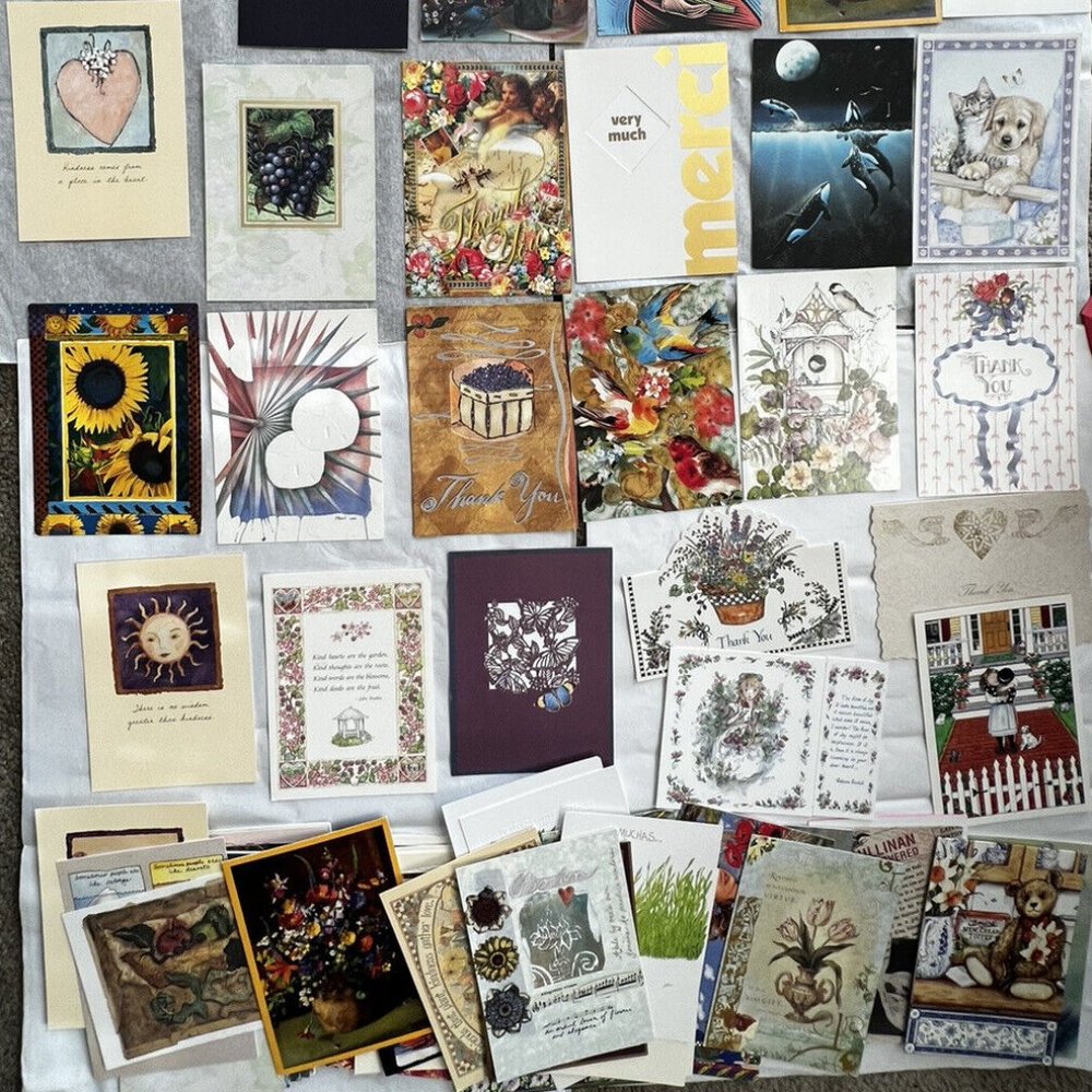 Thank You Greeting Cards - Brand New